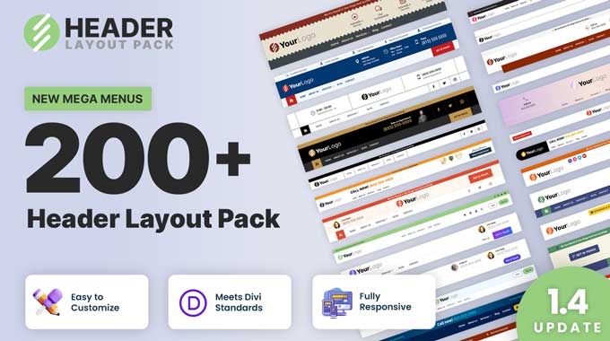 Header layout pack