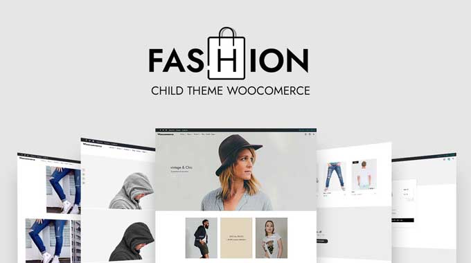 Fashion child theme WooCommerce