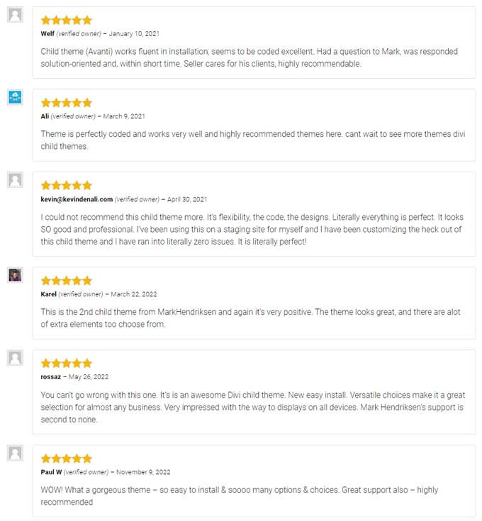 Avanti reviews