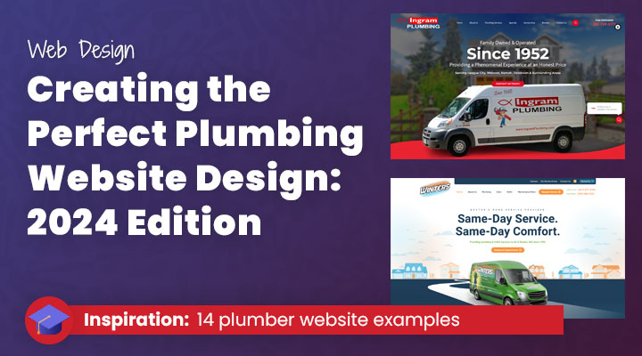 plumbing website design