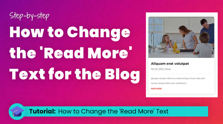 How to Change the 'Read More' Text for the Blog in Divi