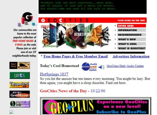 50 Old Websites: A Nostalgic Journey From Our Digital Past