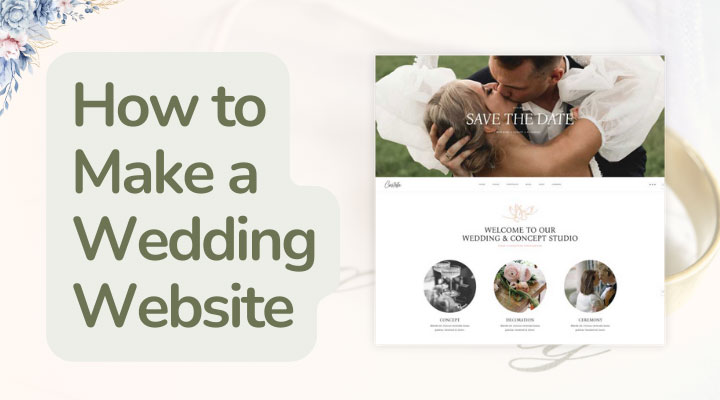 How to make a wedding website