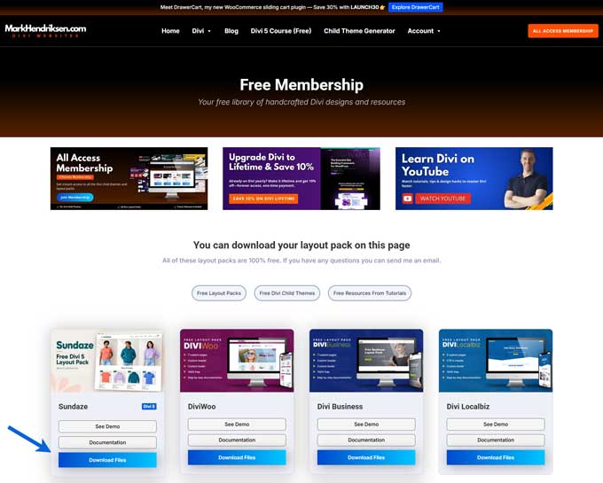 download layout pack