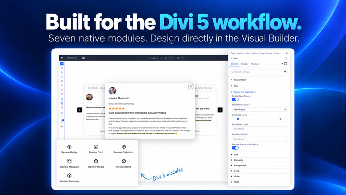 Divi review workflow