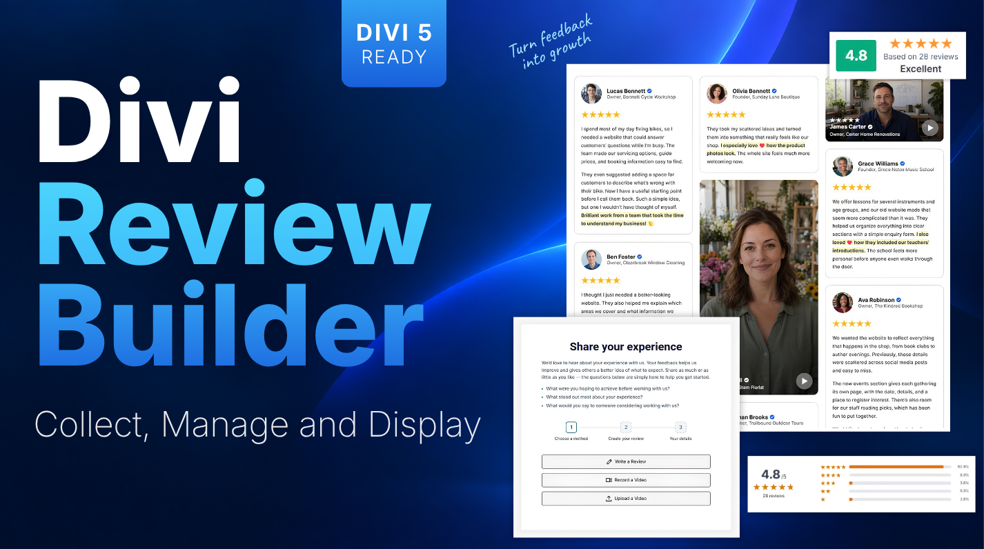 Divi Review Builder